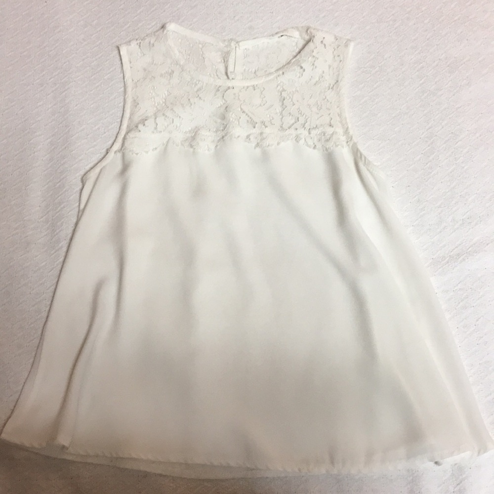 White Lace Top